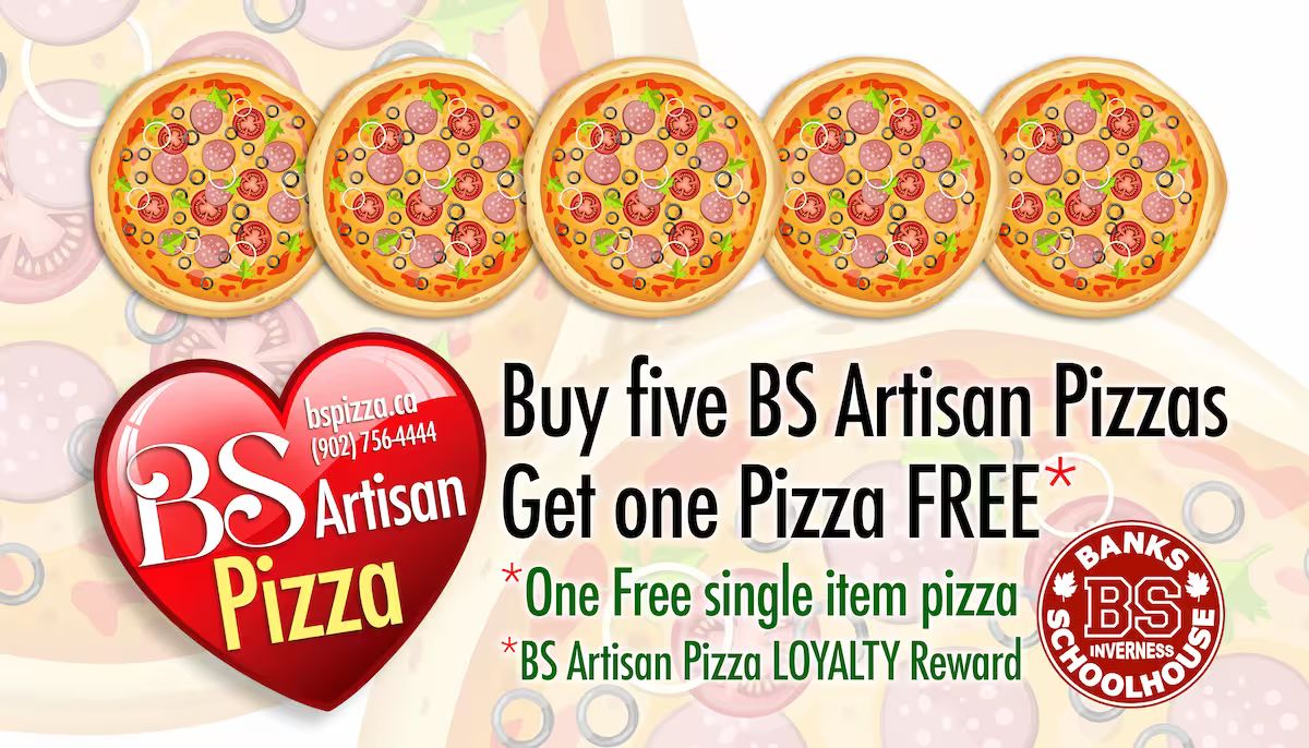 BS Pizza loyalty reward