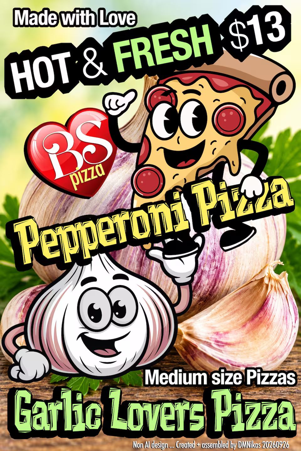 BS Pizza menu 2